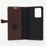 Samsung Galaxy S20 Ultra Buffalo 2-i-1 Ekte Skinn Flip Deksel - Brun