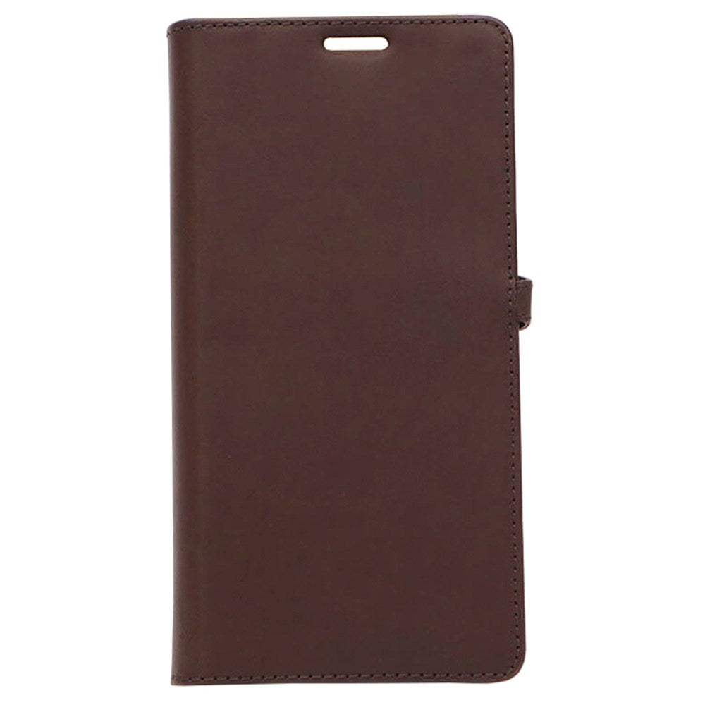 Samsung Galaxy S20 Ultra Buffalo 2-i-1 Ekte Skinn Flip Deksel - Brun
