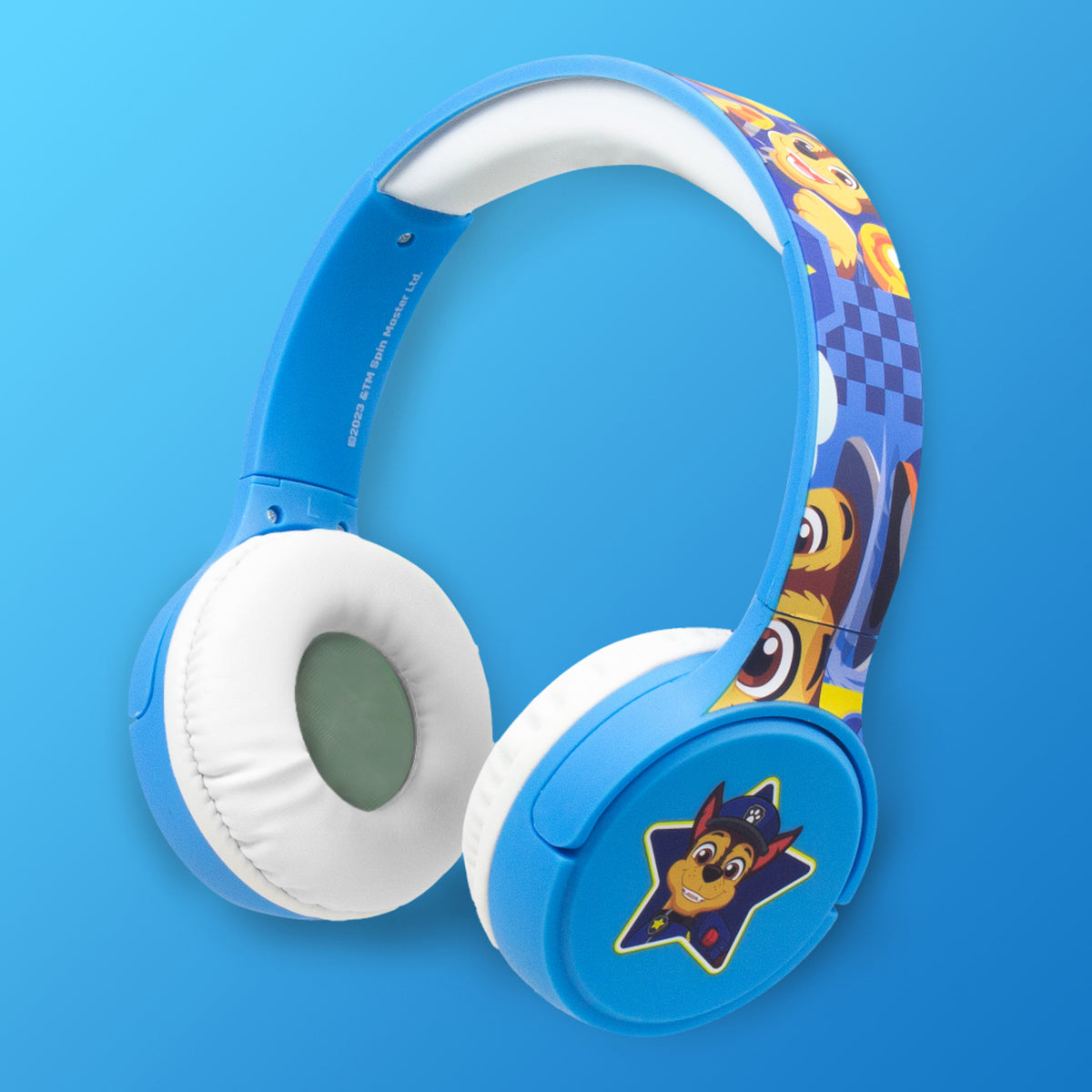 Paw Patrol Bluetooth Hodetelefoner for Barn - Blå