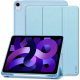 Tech-Protect iPad Air 11-10.9" (2026-2020) SC Deksel m. Apple Pencil Holder - Lys Blå