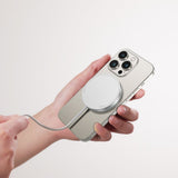Tech-Protect QI-15W-A30 Trådløs Oplader - MagSafe Kompatibel - Hvit