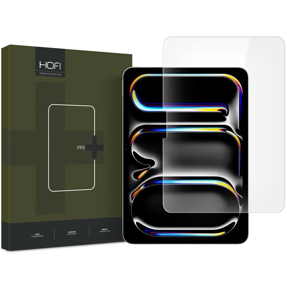 iPad Pro 11" (2025 / 2024) HOFI Premium Protector Pro+ Herdet Glass Skjermbeskytter 9H