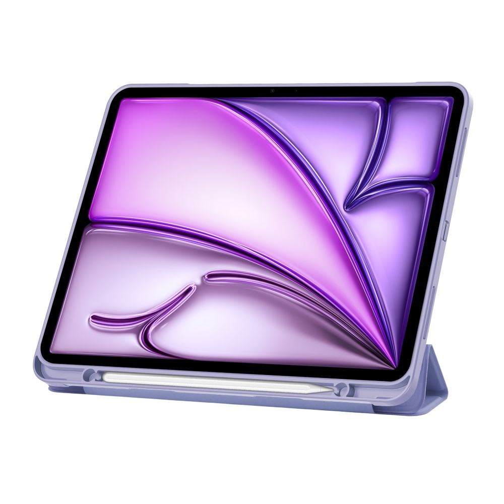 Tech-Protect iPad Air 13" (2026 / 2025 / 2024) SC Deksel m. Apple Pencil Holder - Lilla