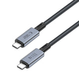 Tech-Protect Ultraboost 8K 40GBPS USB-C til USB-C Kabel PD 240W 2m - Svart