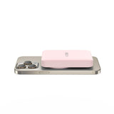 Tech-Protect LifeMag Trådløs Powerbank 10000 mAh - MagSafe Kompatibel - Rosa