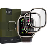 Apple Watch Ultra 3/2/1 (49mm) HOFI Glass Pro+ Skjermbeskytter - Gjennomsiktig / Titanium