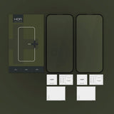 iPhone 17 Pro / 16 Pro Hofi Glass Pro+ Skjermbeskytter - Case Friendly - 2-Pak - Svart Kant