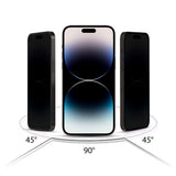 iPhone 17 Pro Max / 16 Pro Max Hofi Glass Pro+ Skjermbeskyttelse med Privacy - Case Friendly - 2-Pak - Svart Kant