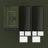 iPhone 17 Pro Max / 16 Pro Max Hofi Glass Pro+ Skjermbeskyttelse med Privacy - Case Friendly - 2-Pak - Svart Kant