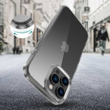 iPhone 16 Pro Max Tech-Protect Flexair Hybrid Deksel - Gjennomsiktig
