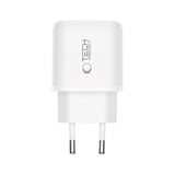 Tech-Protect NCA30 Vegglader med 30W - 1 x USB-A & 1 x USB-C - Hvit
