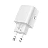 Tech-Protect NCA20 Vegglader med 20W - 1 x USB-A & 1 x USB-C - Hvit