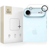 iPhone Air Tech-Protect Cam Fit+ Kameralinsebeskyttelsesglass - Gjennomsiktig