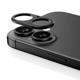 iPhone 17 Tech-Protect CamAlloy Fit+ Kameralinsebeskyttelsesdeksel - Svart