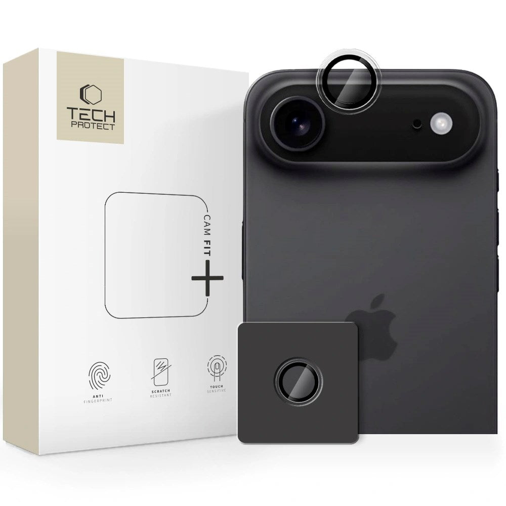 iPhone Air Tech-Protect Camring Fit+ Kameralinsebeskyttelse - Gjennomsiktig