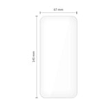 iPhone 17 / 17 Pro / 16 Pro Tech-Protect Glass Fit+ Skjermbeskyttelsesglass - 2 stk - Gjennomsiktig