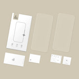 iPhone 17 / 17 Pro / 16 Pro Tech-Protect Glass Fit+ Skjermbeskyttelsesglass - 2 stk - Gjennomsiktig