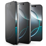 iPhone 17 / 17 Pro / 16 Pro Tech-Protect Glass Spy+ Skjermbeskyttelsesglass - Privacy Funksjon - 2 stk - Gjennomsiktig