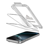 iPhone 17 Pro Max Tech-Protect Quick Set+ Skjermbeskyttelsesglass - 2 stk - Gjennomsiktig / Svart Kant