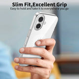 iPhone 17 Tech-Protect Flexair Fleksibelt Plast Deksel - Gjennomsiktig