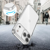 iPhone 17 Pro Tech-Protect Flexair Fleksibelt Plast Deksel - Gjennomsiktig