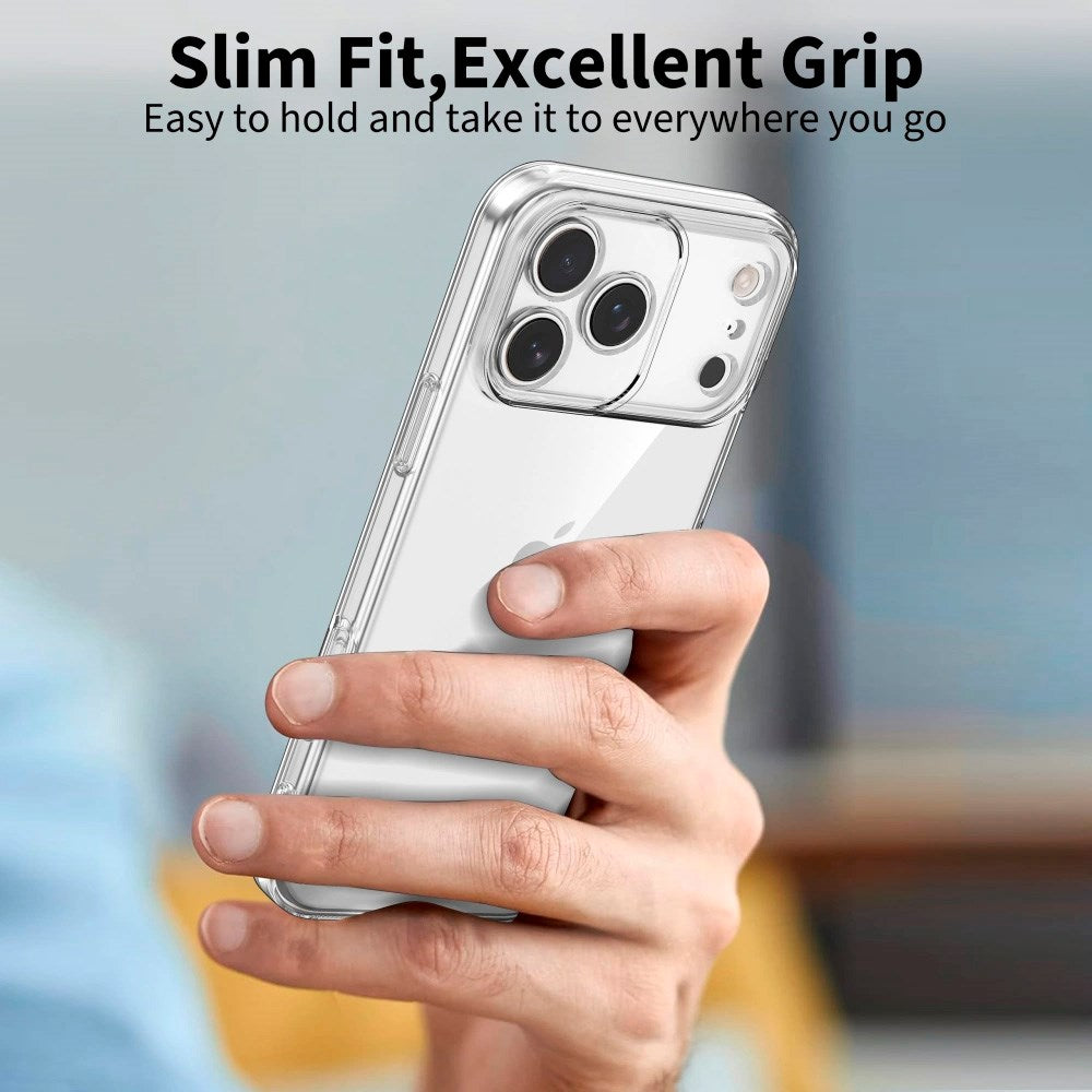 iPhone 17 Pro Tech-Protect Flexair Fleksibelt Plast Deksel - Gjennomsiktig