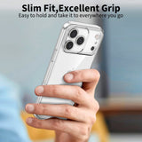 iPhone 17 Pro Max Tech-Protect Flexair Fleksibelt Plast Deksel - Gjennomsiktig