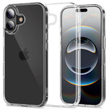 iPhone 17 Tech-Protect Flexair Hybrid Deksel - Gjennomsiktig