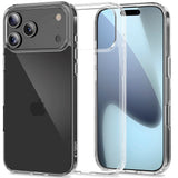iPhone 17 Pro Max Tech-Protect Flexair Hybrid Deksel - Gjennomsiktig