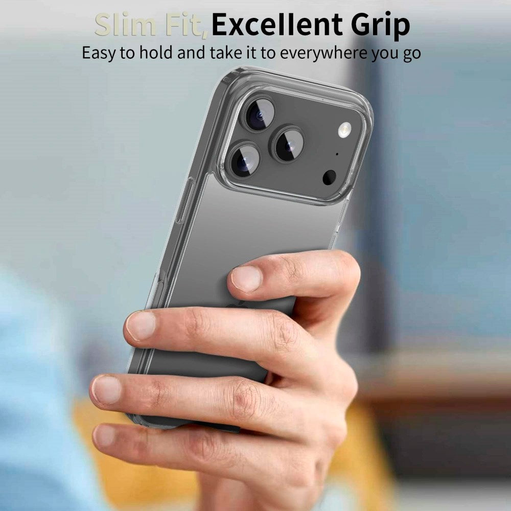 iPhone 17 Pro Max Tech-Protect Flexair Hybrid Deksel - Gjennomsiktig