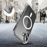 iPhone 17 Tech-Protect Flexair Hybrid Deksel - MagSafe Kompatibel - Gjennomsiktig
