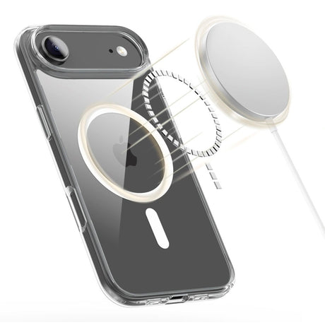 iPhone Air Tech-Protect Flexair Hybrid Deksel - MagSafe Kompatibel - Gjennomsiktig