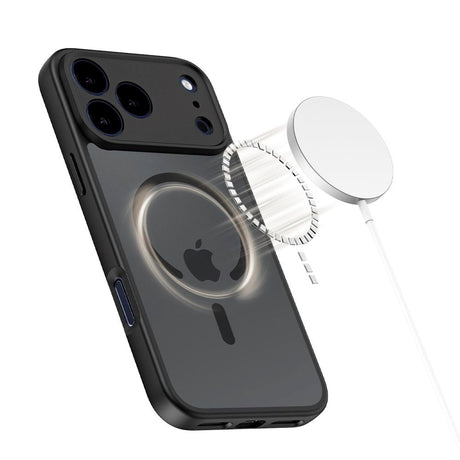 iPhone 17 Pro Max Tech-Protect BasicMag Hybrid Deksel - MagSafe Kompatibel - Matt Svart