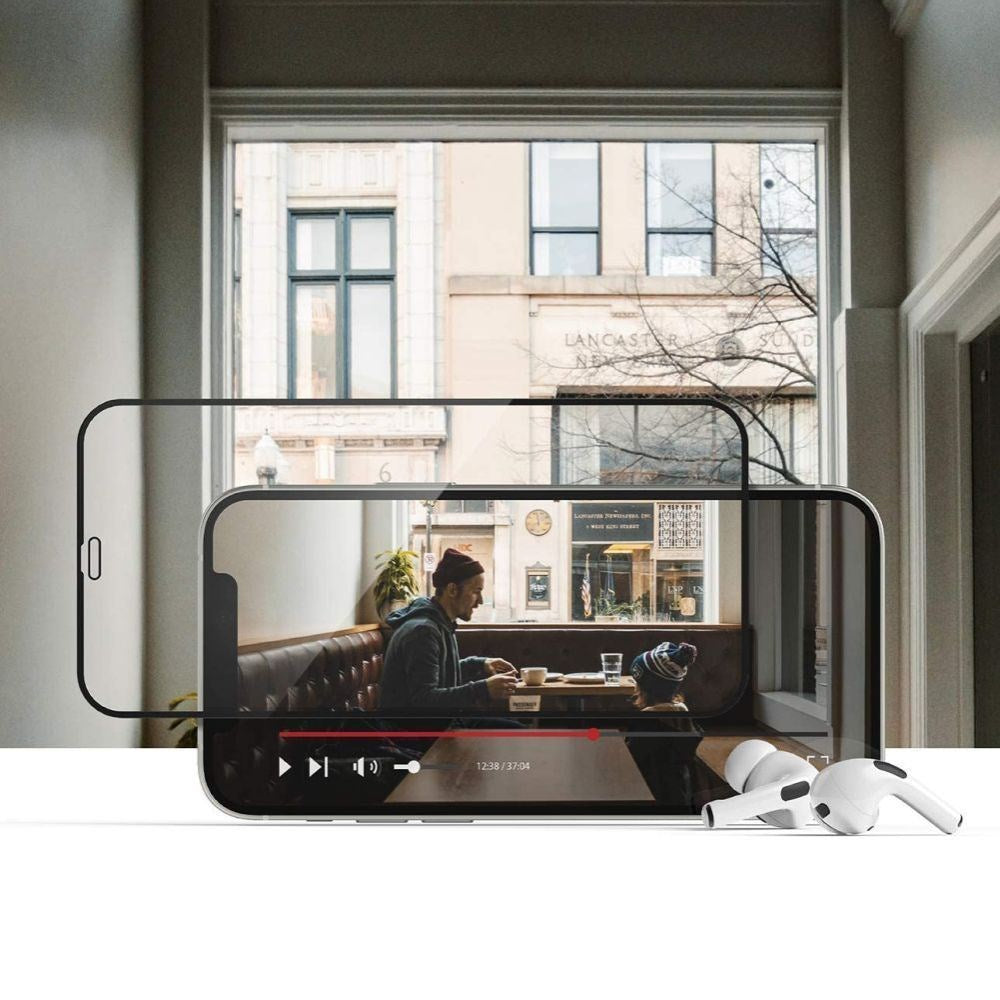 Samsung Galaxy S25 Hofi Glass Pro+ Skjermbeskytter - Case Friendly - 2-Pak - Svart Kant