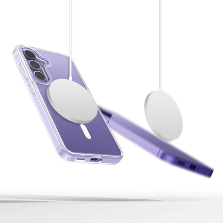 Samsung Galaxy S25 Tech-Protect Flexair Hybrid Deksel - MagSafe Kompatibel - Gjennomsiktig