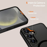 Samsung Galaxy S25 Tech-Protect Magmat Deksel - MagSafe Kompatibel - Matt Svart