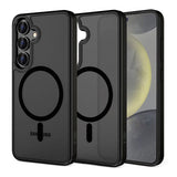 Samsung Galaxy S25 Tech-Protect Magmat Deksel - MagSafe Kompatibel - Matt Svart