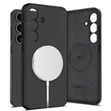 Samsung Galaxy S25+ (Plus) Tech-Protect Silikon Deksel - MagSafe Kompatibel - Svart