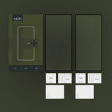 Samsung Galaxy S25 Ultra Hofi Glass Pro+ Skjermbeskytter - Case Friendly - 2-Pak - Svart Kant