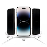 Samsung Galaxy S25 Ultra Hofi Glass Pro+ Skjermbeskyttelse med Privacy - Case Friendly - 2-Pak - Svart Kant