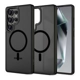 Samsung Galaxy S25 Ultra Tech-Protect Magmat Deksel - MagSafe Kompatibel - Matt Svart