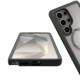 Samsung Galaxy S25 Ultra Tech-Protect Defense Hybrid Deksel - MagSafe Kompatibel - Gjennomsiktig / Svart
