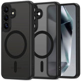 Samsung Galaxy S25 Tech-Protect MagCam Deksel - MagSafe Kompatibel - Matt Svart