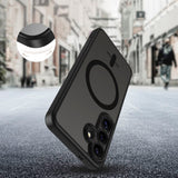 Samsung Galaxy S25 Tech-Protect MagCam Deksel - MagSafe Kompatibel - Matt Svart