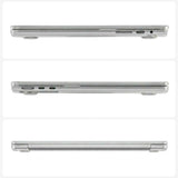MacBook Pro 16 M5/M4/M3/M2/M1 (2026-2021) Tech-Protect Softshell Deksel - Gjennomsiktig