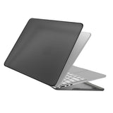 MacBook Air 13 M5/M4/M3/M2 (2026-2022) Tech-Protect Softshell Deksel - Matt Svart