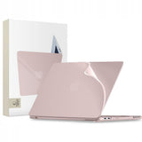 MacBook Neo 13 A18 Pro (2026) Tech-Protect Softshell Deksel - Matt Blush