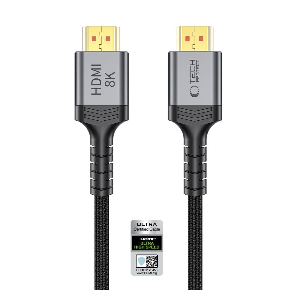Tech-Protect UltraBoost HDMI til HDMI Kabel - 1m - Svart