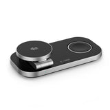 Tech-Protect A52 3-i-1 25W Trådløs Lader til Smarttelefon + Smartklokke + Øretelefoner - MagSafe / Qi2 Kompatibel - Mørkegrå