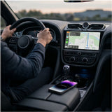 Tech-Protect UltraBoost CA01 Apple Carplay / Android Auto-Adapter med USB-A - Bluetooth / WiFi - Svart